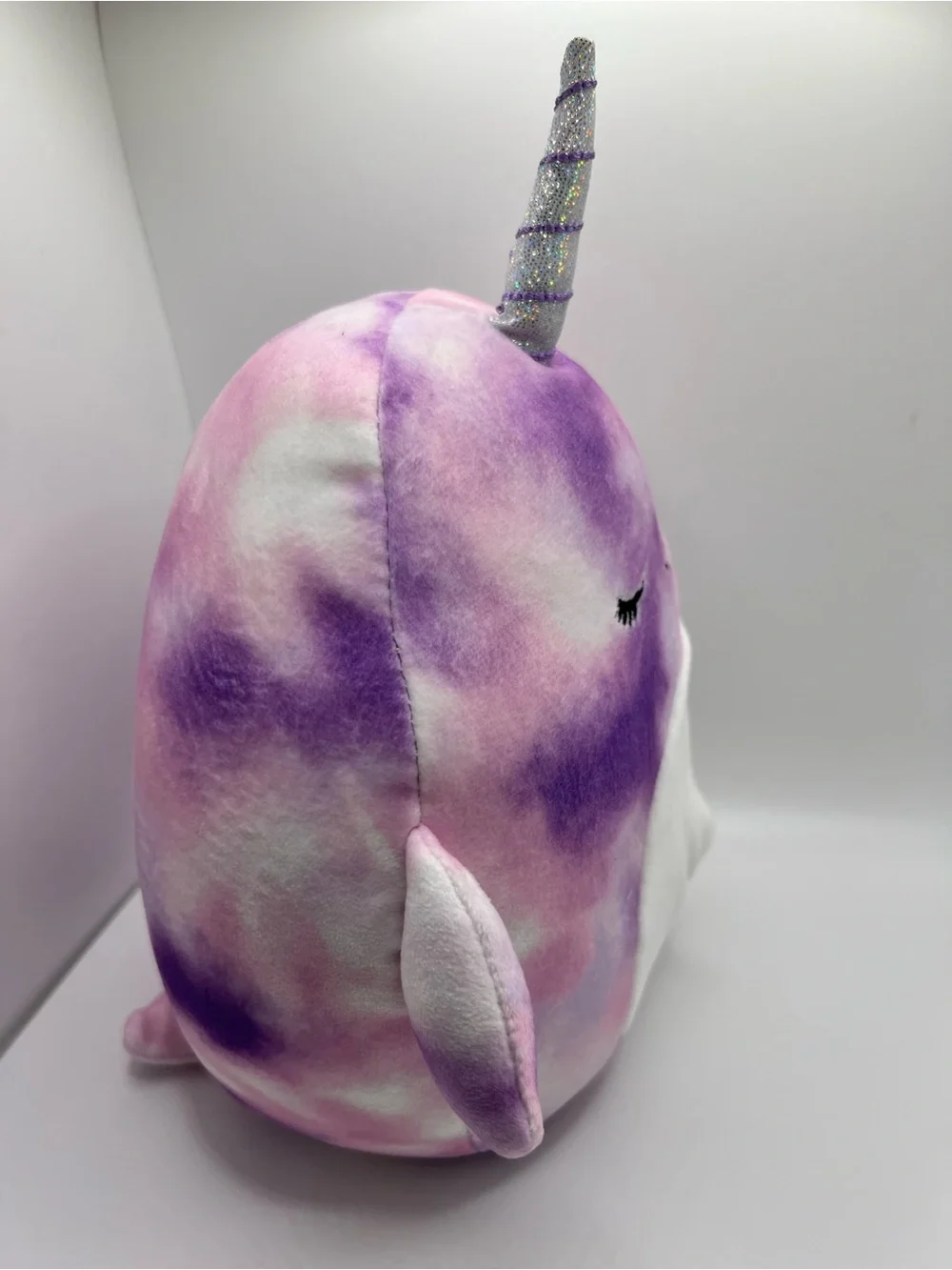 Squishmallow Kellytoy New 5” Nabila Purple Narwhal NWT